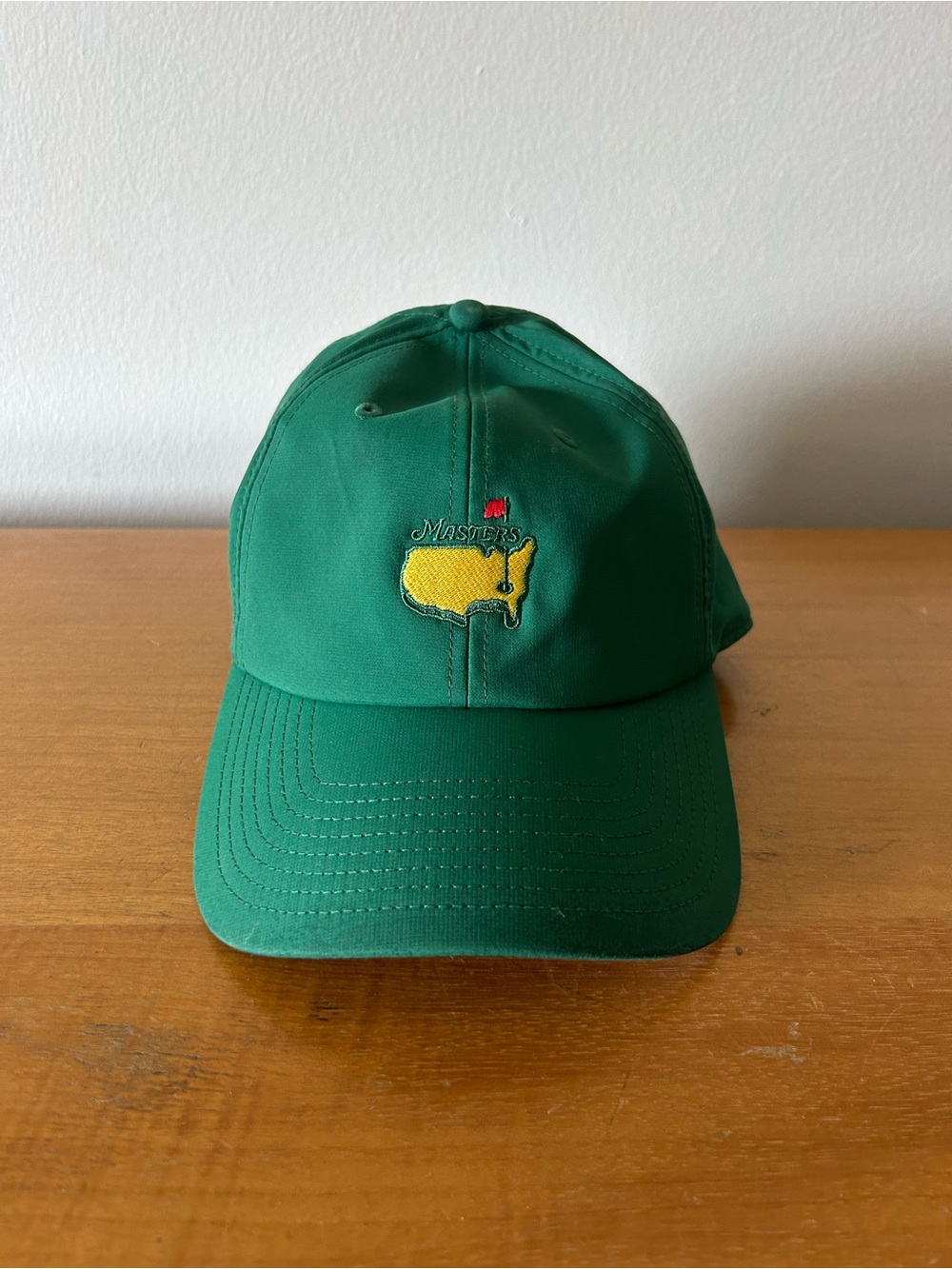 Masters Golf Hat GREEN PERFORMANCE Augusta National Adjustable